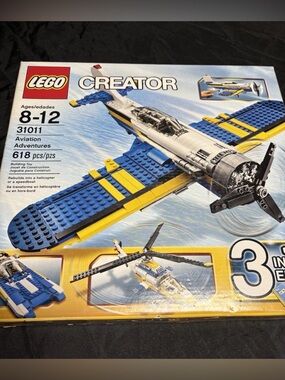 LEGO Set 31011 Creator 3 in 1 Aviation Adventures Brand New Factory Sealed Box